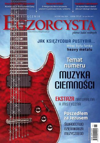 Okładka: Miesięcznik Egzorcysta. Luty 2014