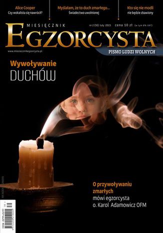 Okładka: Miesięcznik Egzorcysta. Luty 2015