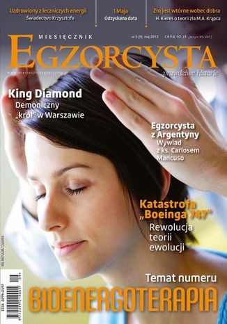 Okładka: Miesięcznik Egzorcysta. Maj 2013