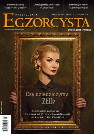 Okładka: Miesięcznik Egzorcysta. Maj 2014