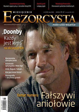 Okładka: Miesięcznik Egzorcysta. Maj 2015