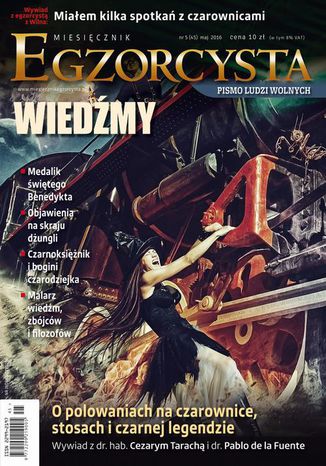 Okładka: Miesięcznik Egzorcysta. Maj 2016