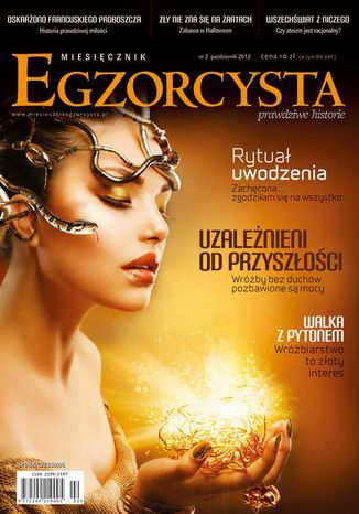 Okładka: Miesięcznik Egzorcysta. Październik 2012