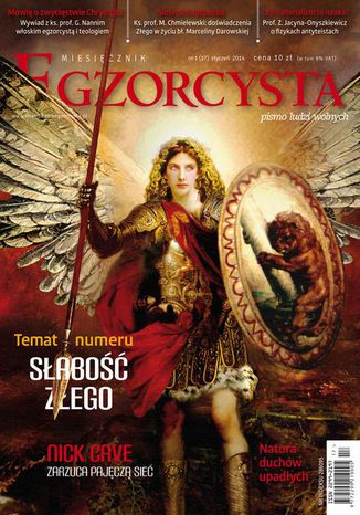 Okładka: Miesięcznik Egzorcysta. Styczeń 2014