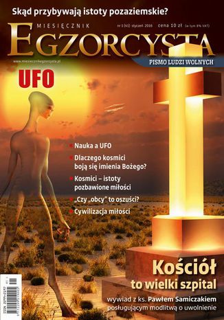 Okładka: Miesięcznik Egzorcysta. Styczeń 2016