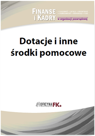 Dotacje i inne środki pomocowe dla NGO Sławomir Liżewski - okładka audiobooks CD