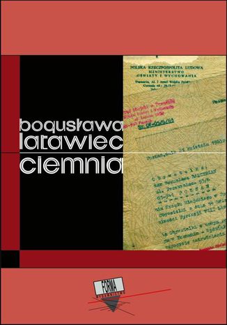 Ciemnia Bogusawa Latawiec - okadka audiobooks CD