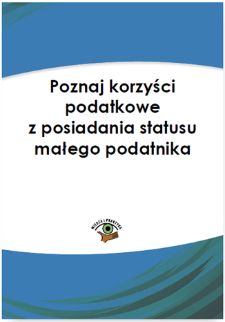 Poznaj korzyści podatkowe z posiadania statusu małego podatnika Tomasz Krywan - okładka audiobooks CD