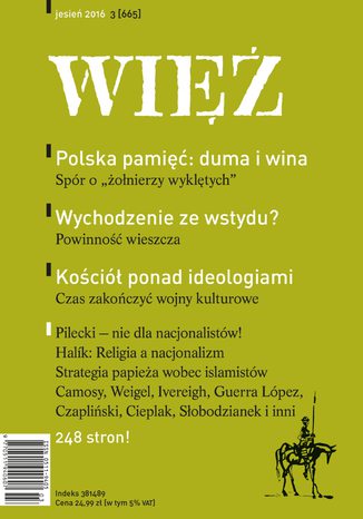 Okładka: Więź 3/2016