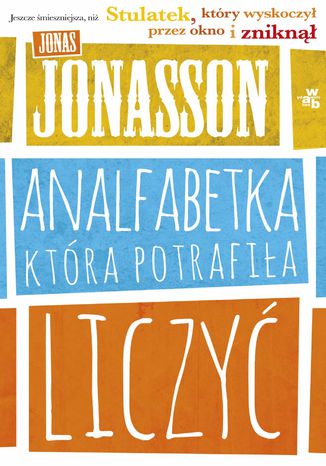 Analfabetka, ktra potrafia liczy Jonas Jonasson - okadka audiobooks CD