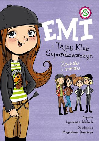 Emi i Tajny Klub Superdziewczyn. rebaki i rumaki Agnieszka Mielech - okadka audiobooka MP3