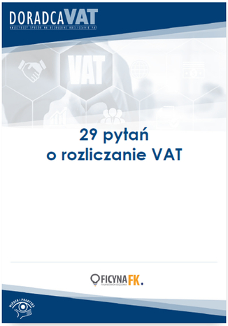 29 wanych pyta o rozliczanie VAT praca zbiorowa - okadka audiobooka MP3