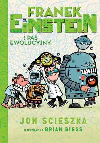 Franek Einstein i pas ewolucyjny Jon Scieszka - okadka ebooka