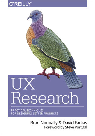 UX Research. Practical Techniques for Designing Better Products Brad Nunnally, David Farkas - okładka audiobooks CD
