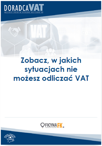 Zobacz, w jakich sytuacjach nie moesz odlicza VAT Rafa Kuciski - okadka audiobooks CD