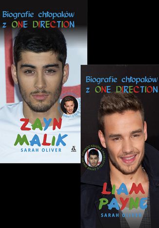 Zayn Malik i Liam Payne. Biografie chopakw z One Direction Sarah Oliver - okadka ebooka