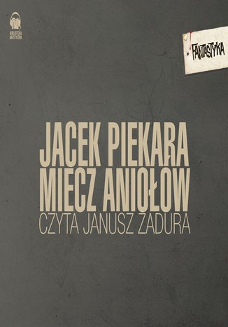 Miecz Aniow Jacek Piekara - okadka ebooka
