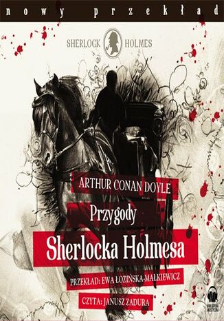 Przygody Sherlocka Holmesa Arthur Conan Doyle - okładka audiobooks CD