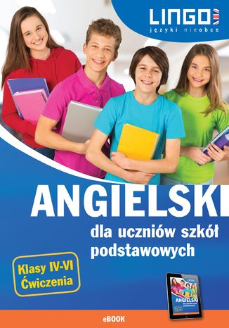 Angielski dla uczniów szkół podstawowych Joanna Bogusławska - okładka książki