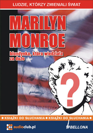Marylin Monroe Jarosaw Kaniewski - okadka audiobooks CD