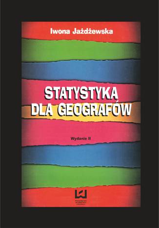 Statystyka dla geografów Iwona Jażdżewska - okładka ebooka
