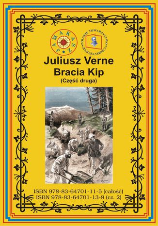 Bracia Kip. Cz druga Juliusz Verne - okadka audiobooks CD