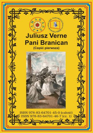 Pani Branican. Cz pierwsza Juliusz Verne - okadka audiobooks CD