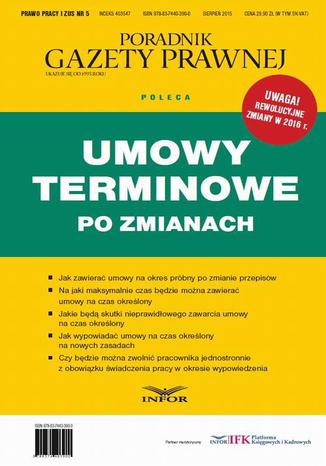 Umowy terminowe po zmianach