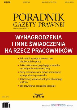 Wynagrodzenia i inne świadczenia klasyfikacja i rozliczanie