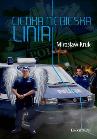 Cienka niebieska linia Mirosaw Kruk - okadka audiobooka MP3
