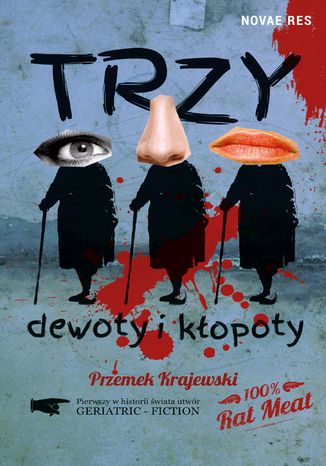 Trzy dewoty i kopoty Przemek Krajewski - okadka ebooka