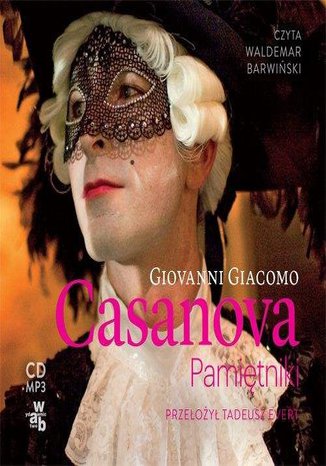 Pamitniki Giovanni Giacomo Casanova - okadka audiobooks CD