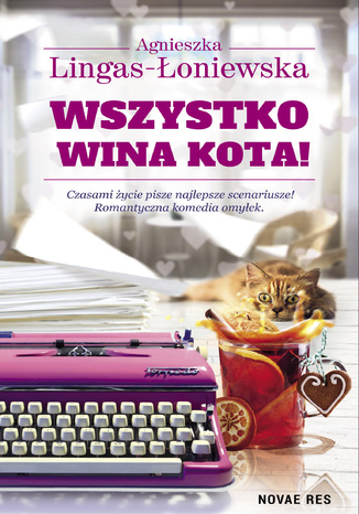 Wszystko wina kota! Agnieszka Lingas-Łoniewska - okładka audiobooks CD