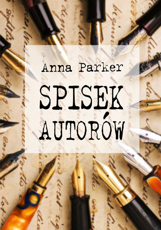 Spisek autorw Anna Parker - okadka ebooka