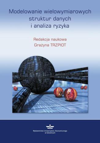 Modelowanie wielowymiarowych struktur danych i analiza ryzyka Grażyna Trzpiot - okładka książki