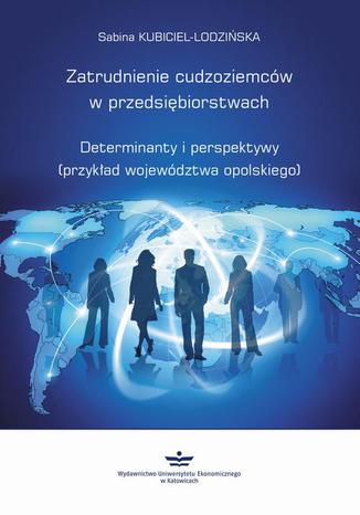 Zatrudnienie cudzoziemcw w przedsibiorstwach. Determinanty i perspektywy (przykad wojewdztwa opolskiego) Sabina Kubiciel-Lodziska - okadka audiobooks CD