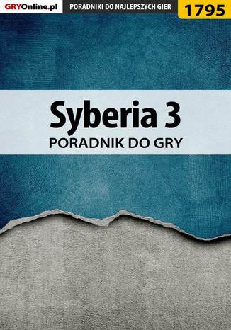 Okładka:Syberia 3 - poradnik do gry 