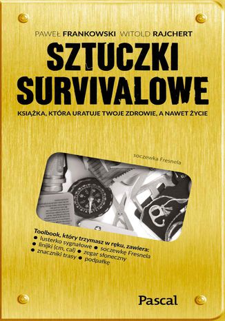 Sztuczki survivalowe Paweł Frankowski, Witold Rajchert - okładka książki