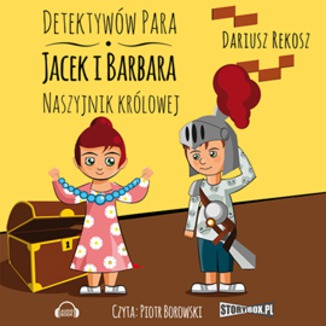 Detektyww para - Jacek i Barbara. Naszyjnik krlowej Dariusz Rekosz - okadka audiobooka MP3