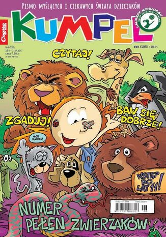 Okładka książki/ebooka Kumpel nr 6 (220). Pismo myślących dzieciaków i ich rodziców