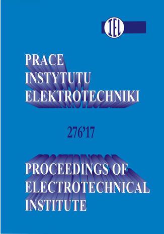 Okładka:Prace Instytutu Elektrotechniki, zeszyt 276 