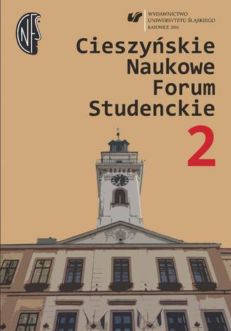 Cieszyskie Naukowe Forum Studenckie. T. 2: Wielokulturowo - dowiadczanie Innego red. Aleksandra Gancarz - okadka ebooka