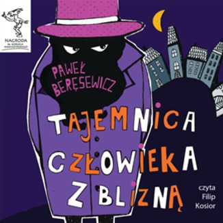 Tajemnica czowieka z blizn Pawe Bersewicz - okadka audiobooka MP3