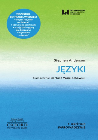 Języki. Krótkie Wprowadzenie 1 Stephen Anderson - okładka audiobooks CD