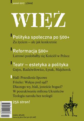 Okładka: Więź 3/2017