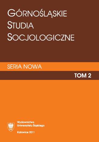 'Górnośląskie Studia Socjologiczne. Seria Nowa'. T. 2 red. Kazimiera Wódz - okładka audiobooka MP3