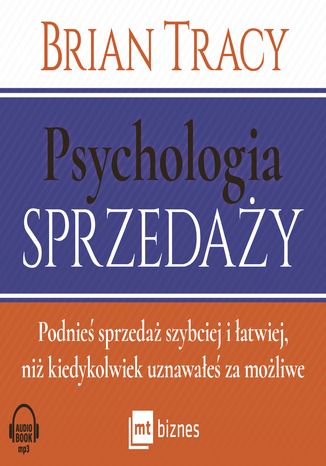 Psychologia sprzedaży Brian Tracy - okładka audiobooks CD