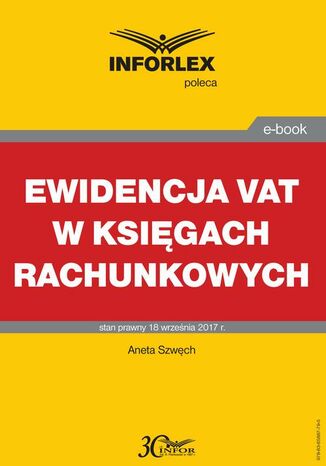 Ewidencja VAT w księgach rachunkowych