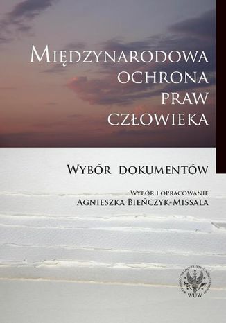 Midzynarodowa ochrona praw czowieka Agnieszka Bieczyk-Missala - okadka audiobooka MP3