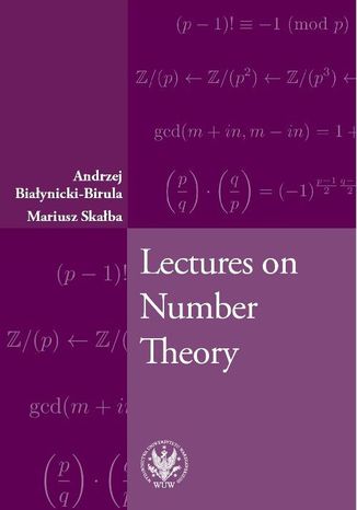 Lectures on Number Theory Andrzej Białynicki-Birula, Mariusz Skałba - okładka audiobooks CD